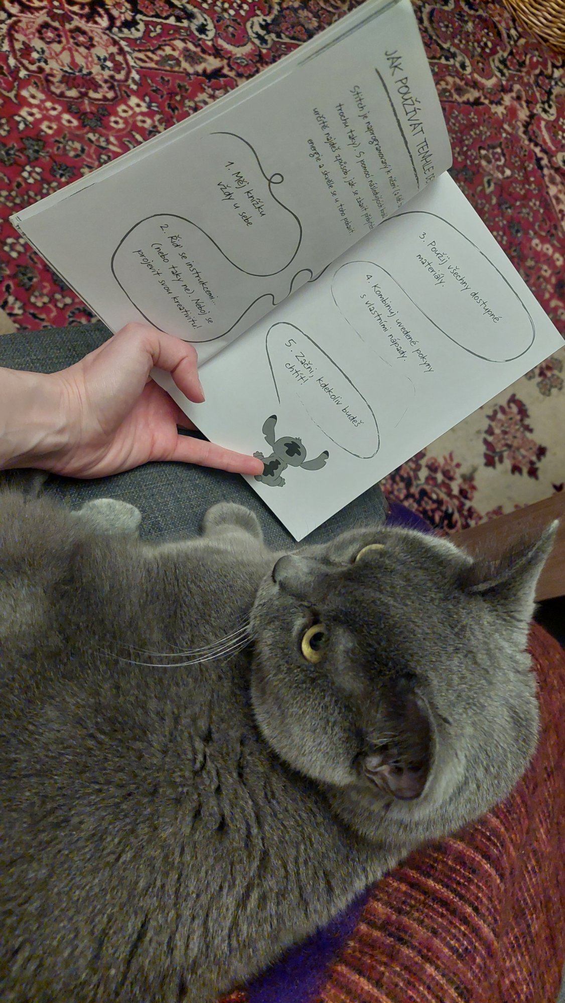 Guildenstern s knížkou